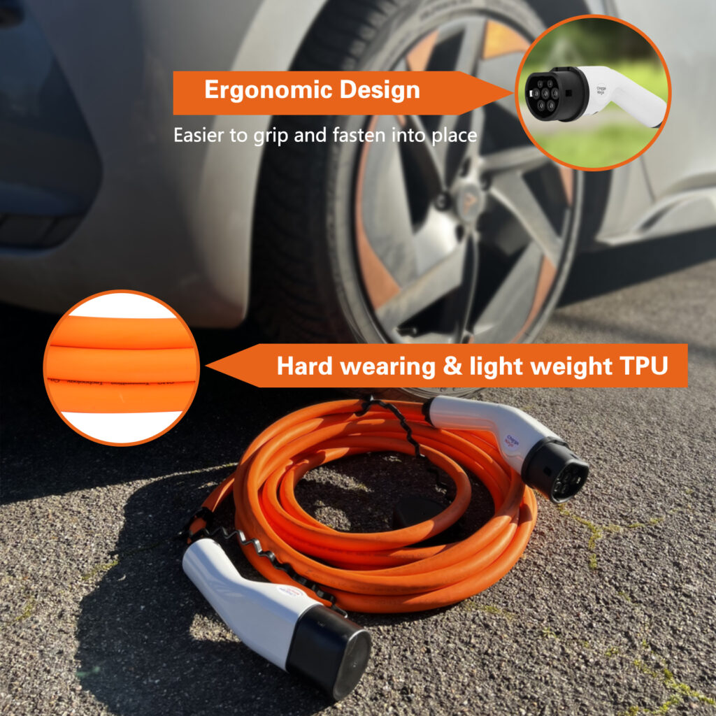 Charge Ninja Orange Belt EV Charging Cable